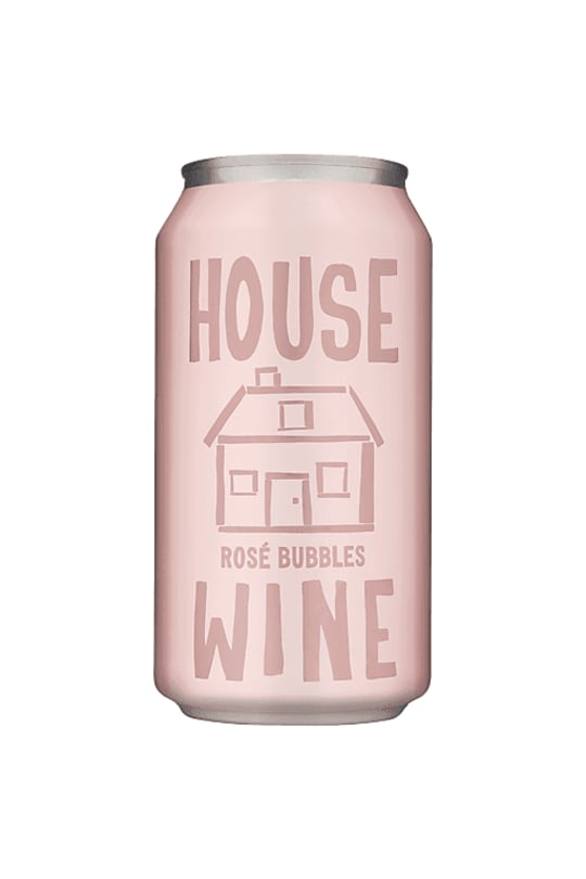 House Wine Rosé Bubbles 375ml Can Delivery in Oakland, CA Savemore