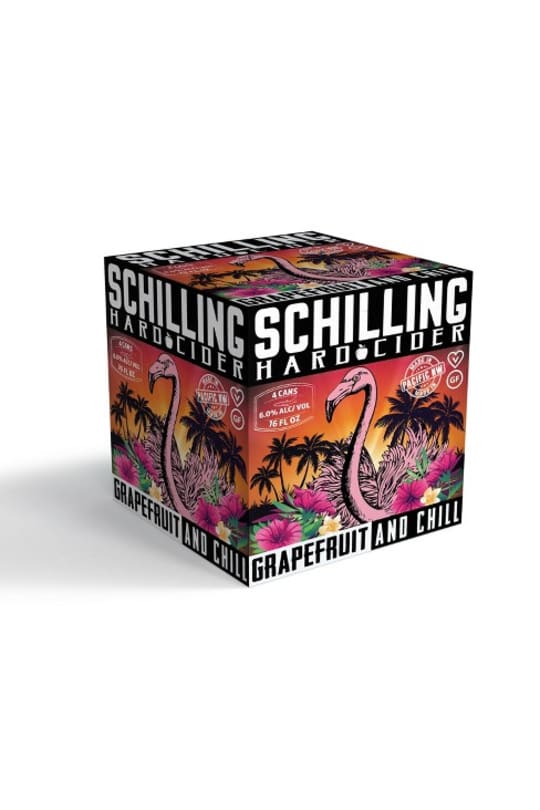 Schilling Grapefruit Cider 4 pack 16 oz cans Delivery in Seattle, WA