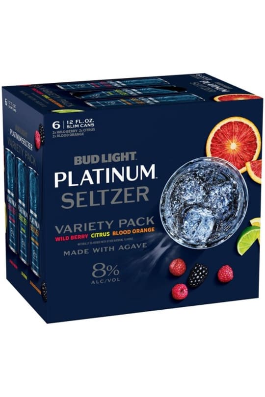Bud Light Platinum Seltzer Variety Pack 6pk 12oz Can Delivery in