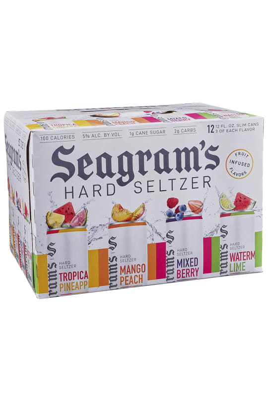 Seagram's Hard Seltzer Variety Pack - 12 cans / 12 oz