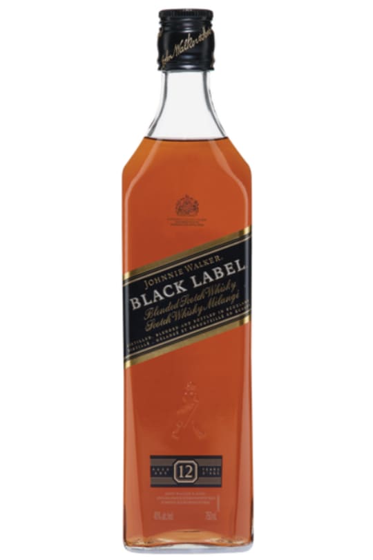 Johnnie Walker Black Label 12 Year - 750mL
