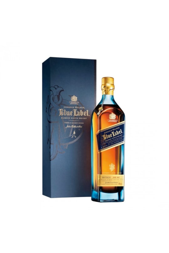 JOHNNIE WALKER BLUE LABEL BLENDED SCOTCH WHISKY 750ml
