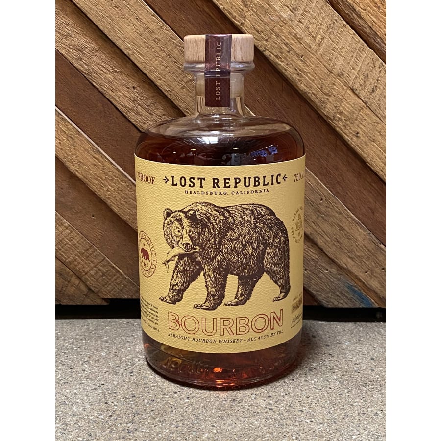 Lost Republic Straight Bourbon Whiskey Delivery In Culver City Ca Bar Garden