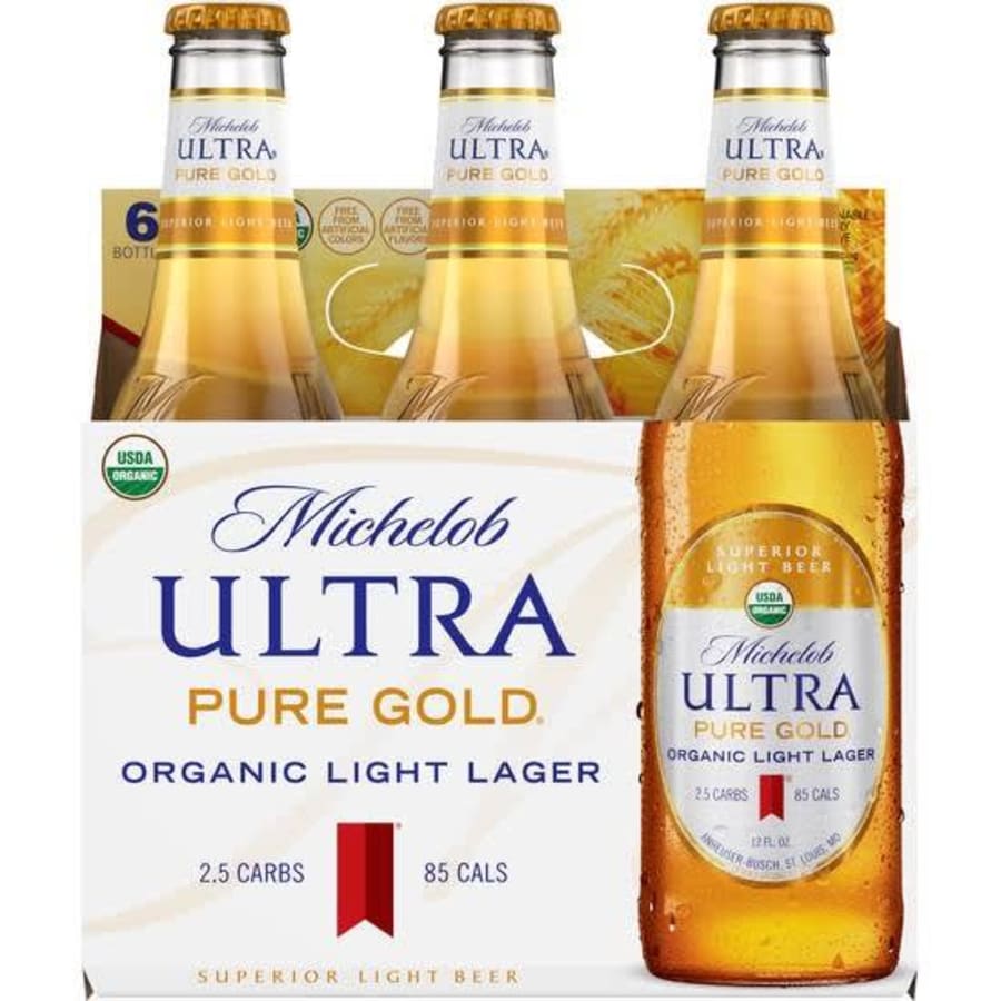 Michelob Ultra Pure Gold 6pk 12oz Bottle Beer 38 Abv Delivery In