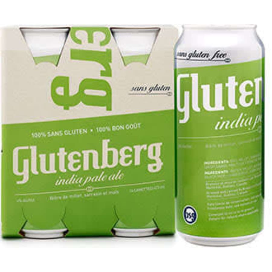 Glutenberg IPA 4PK 16OZ Delivery in Williamstown, MA The Spirit Shop