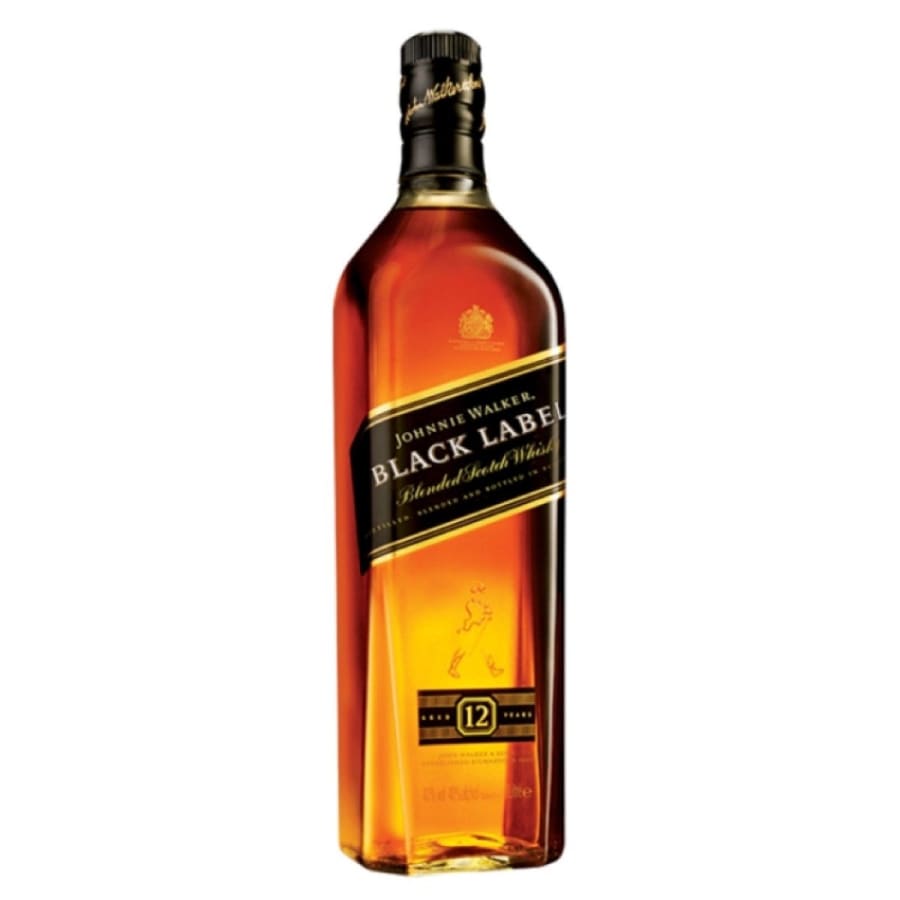 Johnnie Walker Black Label Blended Scotch Whisky 750ml