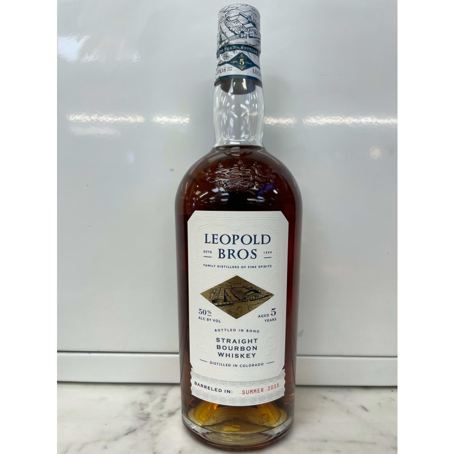 Leopold Bros Bottled In Bond Straight Bourbon Whiskey Delivery in