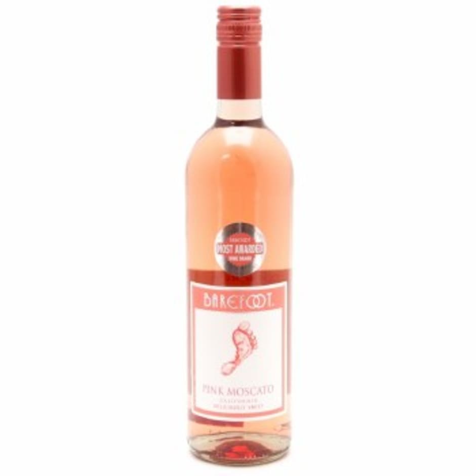 Barefoot Pink Moscato 750ml
