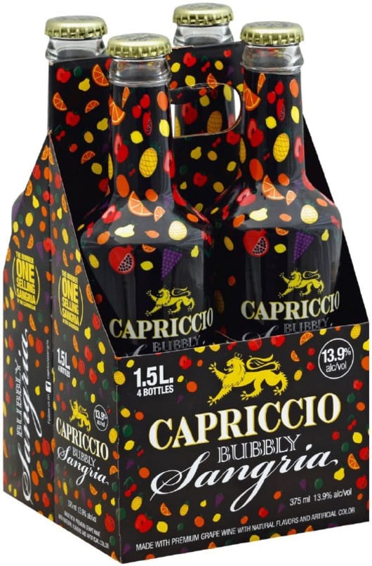 Capriccio Bubbly Sangria 4pk