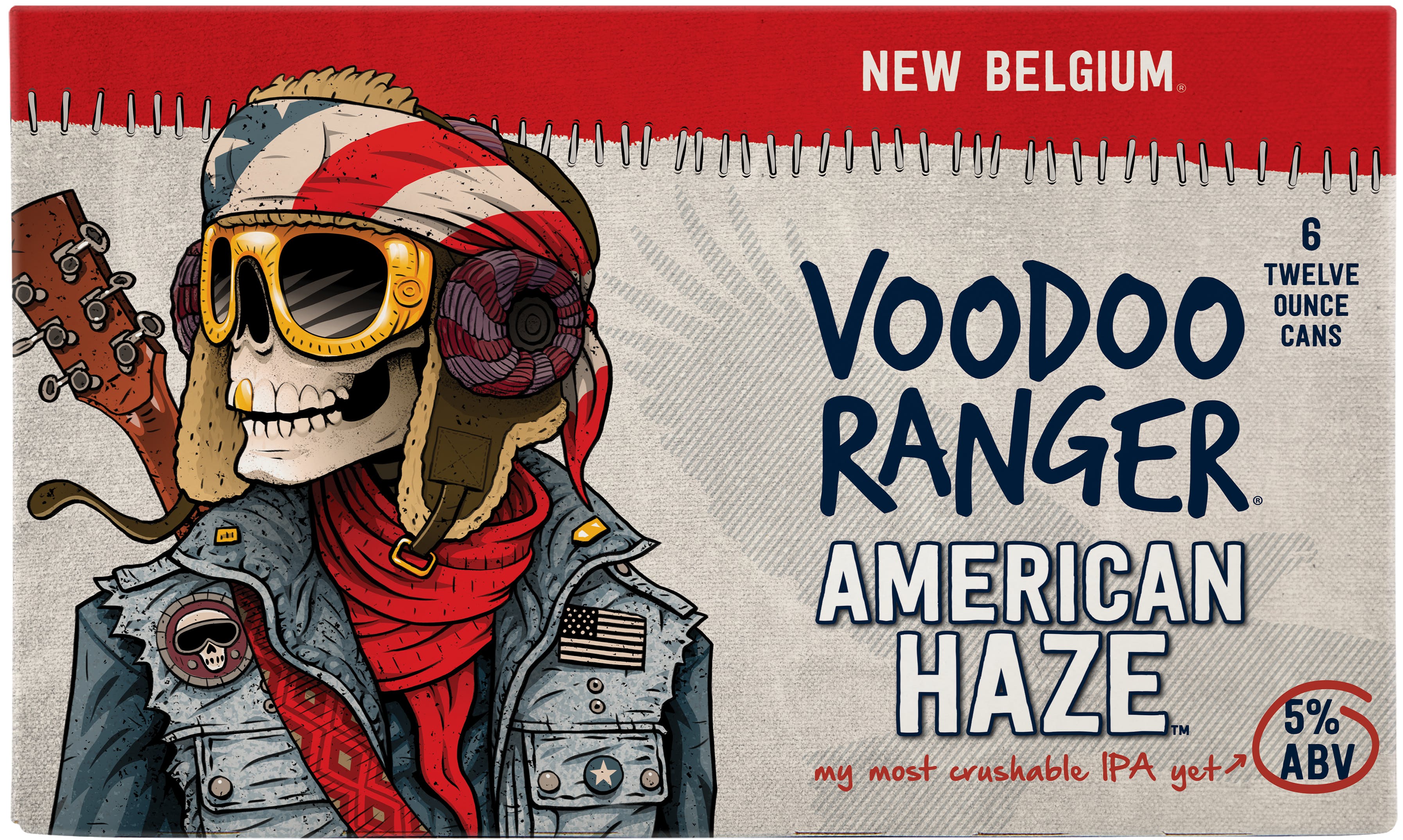 New Belgium Voodoo Ranger American Haze 6x 12oz Cans Delivery In Oakland Ca Savemore Market
