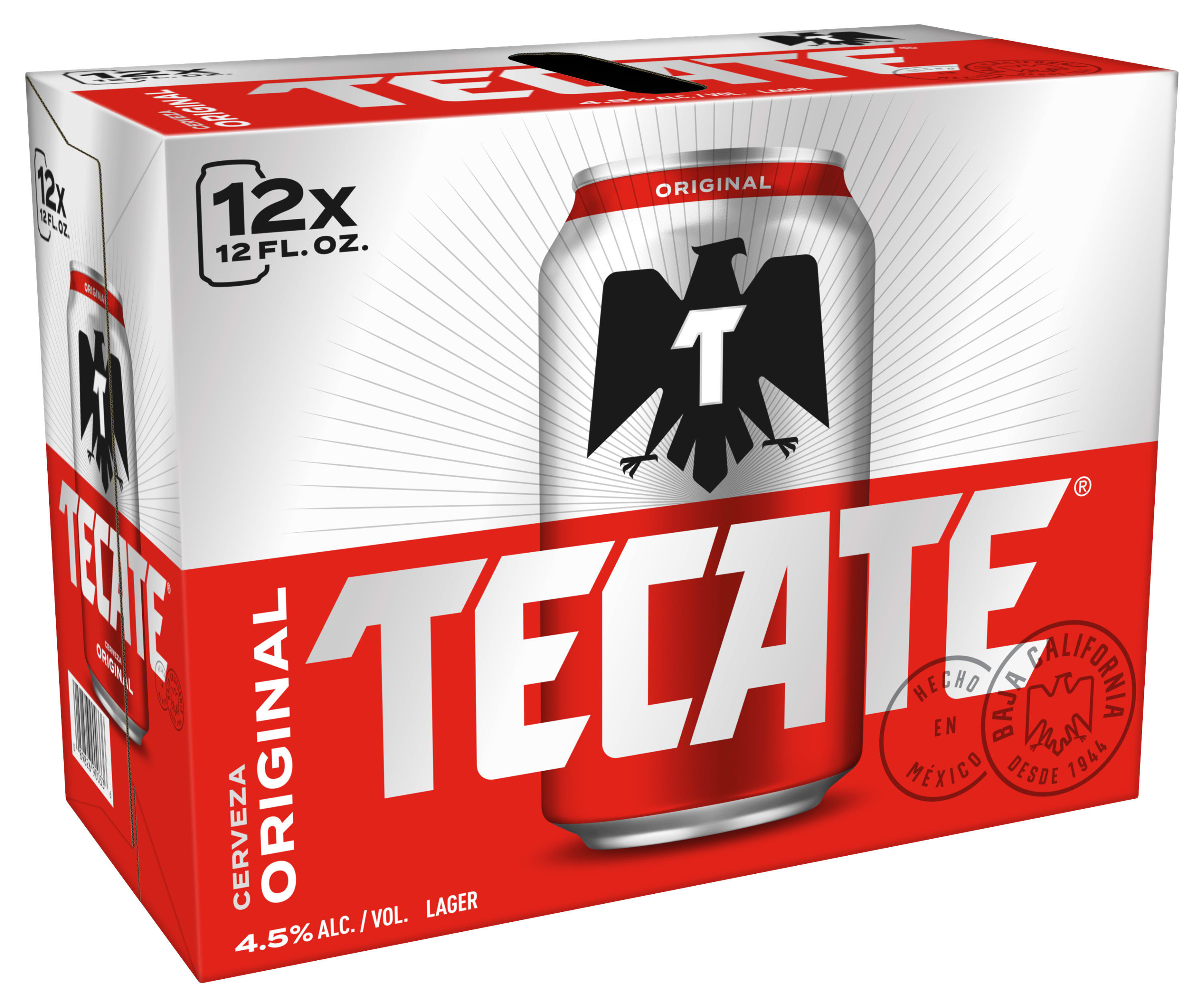 Tecate, 12pk12oz Cans (4.5 ABV) Delivery in Los Angeles, CA Fickett