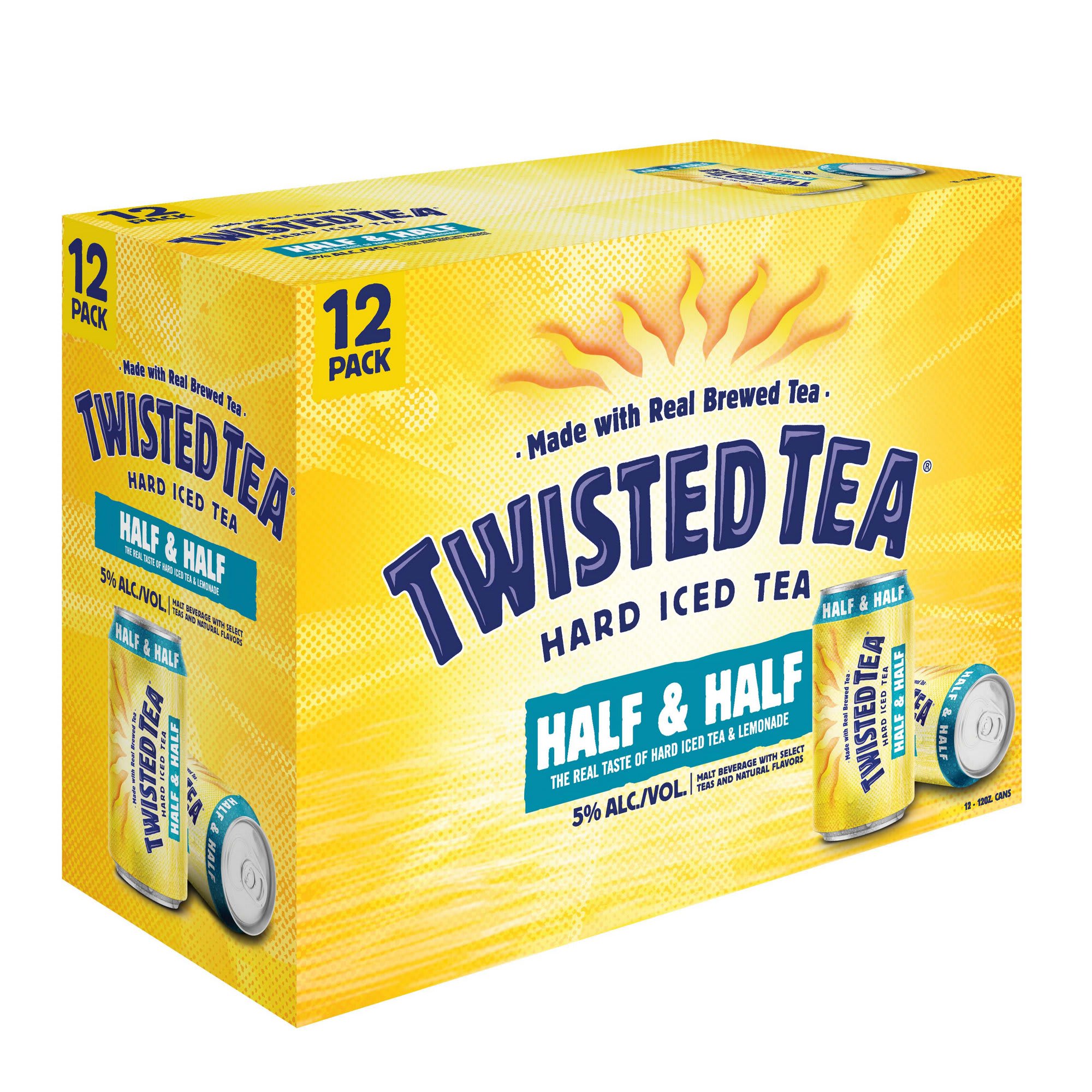 TWISTED TEA HALF AND HALF 12 Oz 12pack Delivery in Sarasota, FL