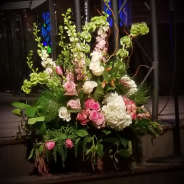 Pink & White Display Arrangement