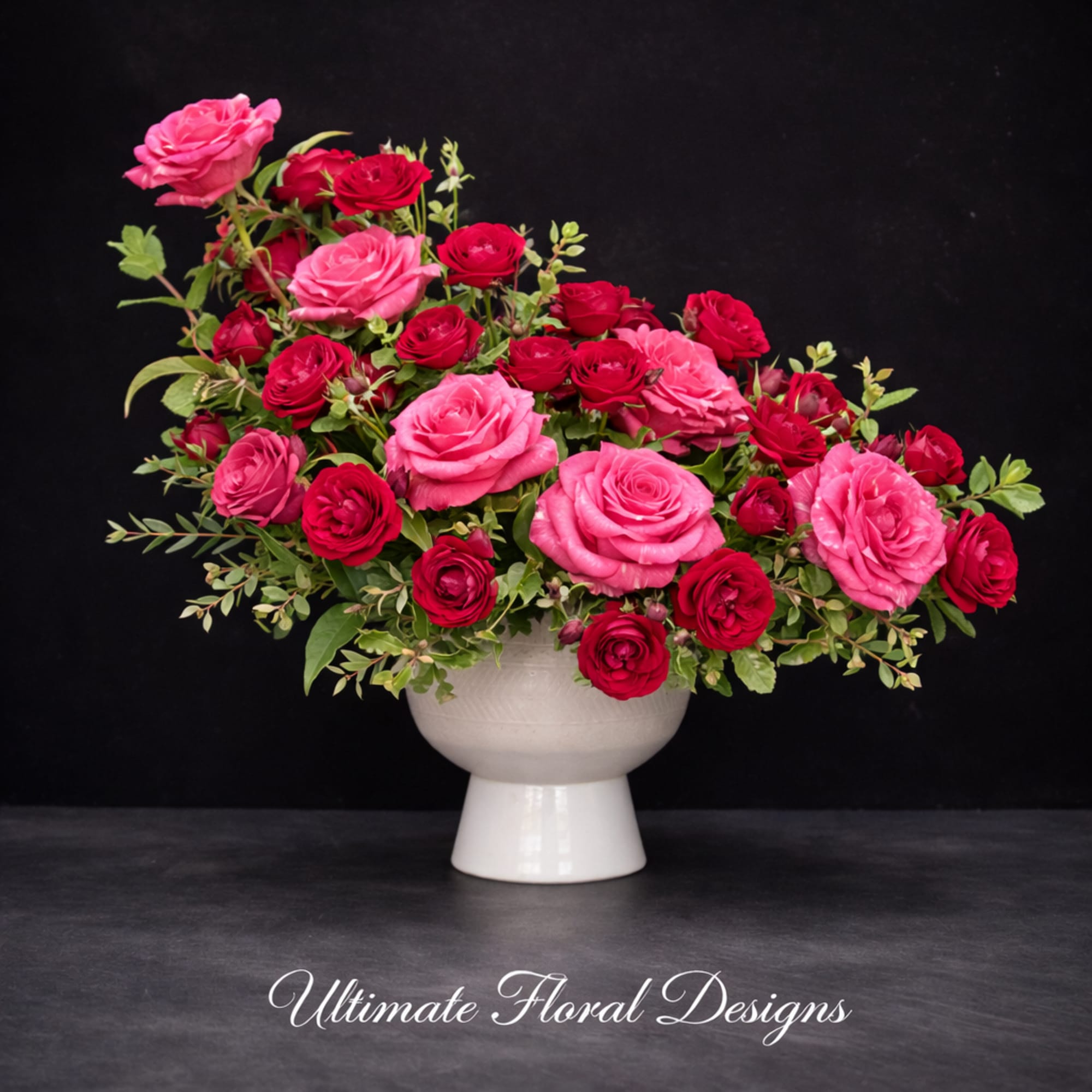 Crimson & Rose Garden
