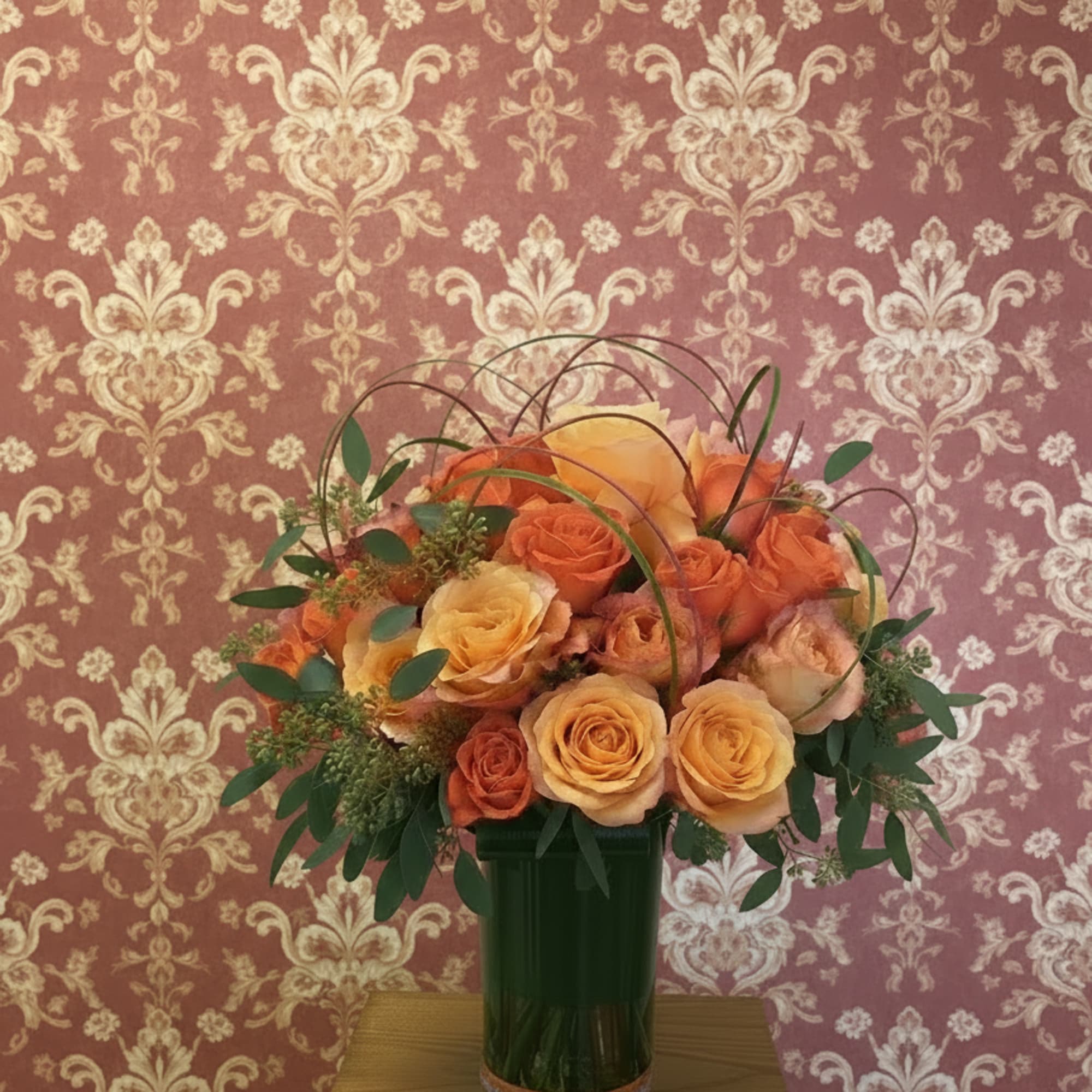 Apricot Rose Elegance