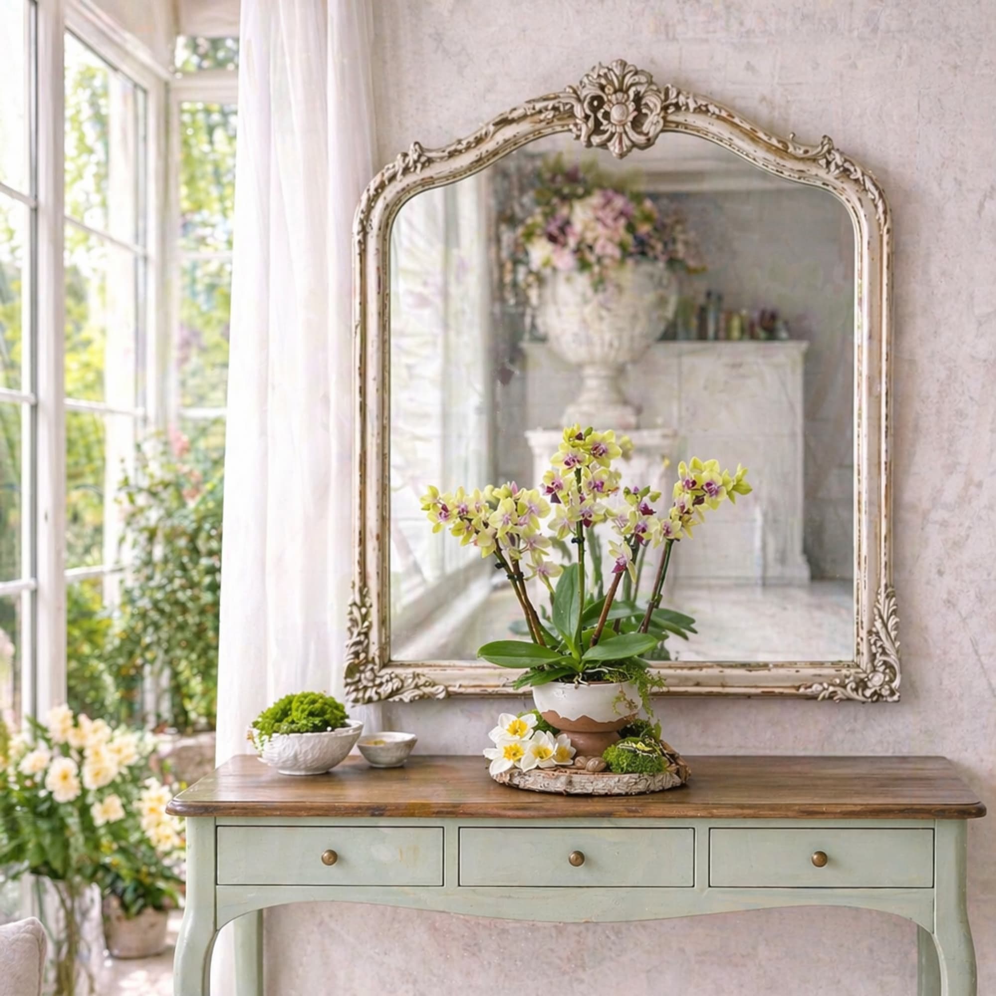 Luxury Orchid Garden Arrangement