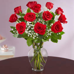 Rose Elegance Long Stemmed Red Roses