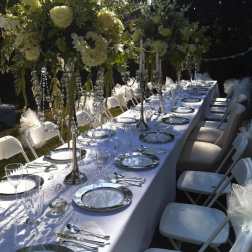 Classic Garden Wedding Tablescape