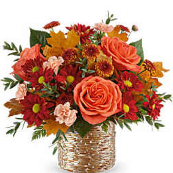 Teleflora's Chic Copper Bouquet
