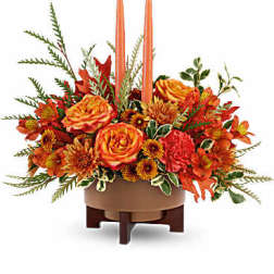 Teleflora's Fall Harvest Centerpiece