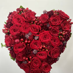 Ruby Red Heart