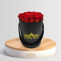 Heart Shaped Roses In An Elegant Box Flower Arrangements In Redwood City, CA