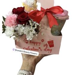 Holder cup arrangement (no drink included )