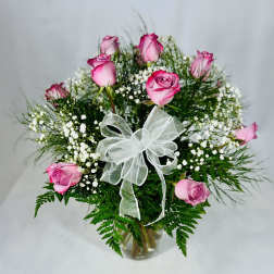 Dozen Lavender Roses