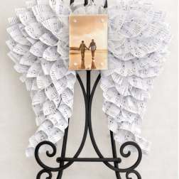 Angel Wings 12"x12" with Custom Photo