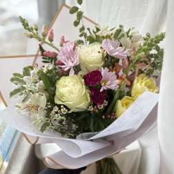 Designer's Choice Wrapped Bouquet