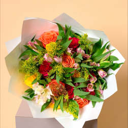 Sunset Garden Elegance Bouquet
