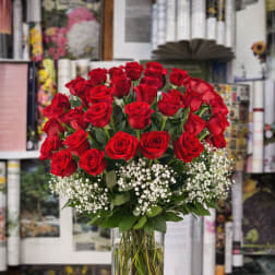 Grandeur Long Stem Rose Arrangement