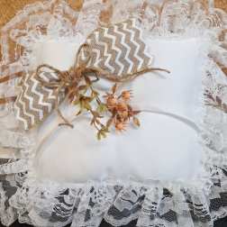 Country Ring Bearer Pillow