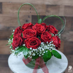 Be My Valentine-Red Dozen Roses