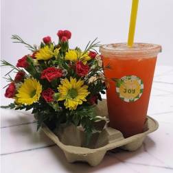 Tea & Flowers from Rooted on J