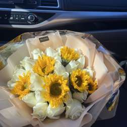 Roses & Sunflowers