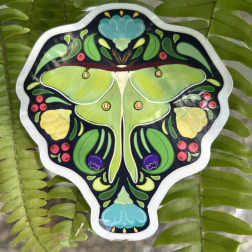 Luna Moth Sticker