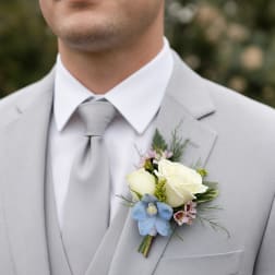 Boutonniere - Pastel Garden