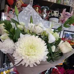 Spray Rose Funeral Bouquet