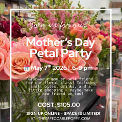 Mother's Day Floral Class