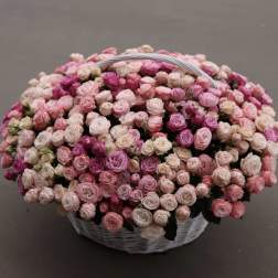 Rosy Charm Basket