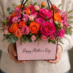 English Garden Rose Bag