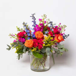 Vibrant and Energetic Mixed Arrangement