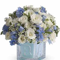 Baby's First Block by Teleflora - Blue