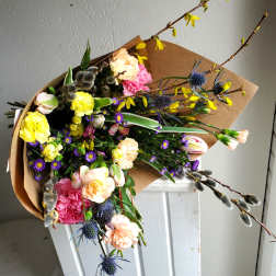 Wrapped in Sunshine ( Wrapped Bouquet )