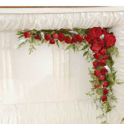 Corner of My Heart Casket Arrangement