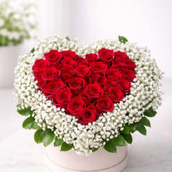 Eternal Love Heart Arrangement