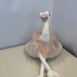 Swan Plush in Pink Tutu