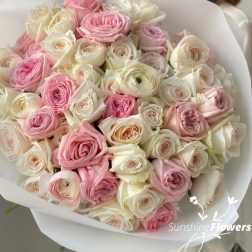 Gentle Whisper (51 Roses)