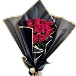 PAPER WRAPPED PRESENTATION ROSES ATENEA
